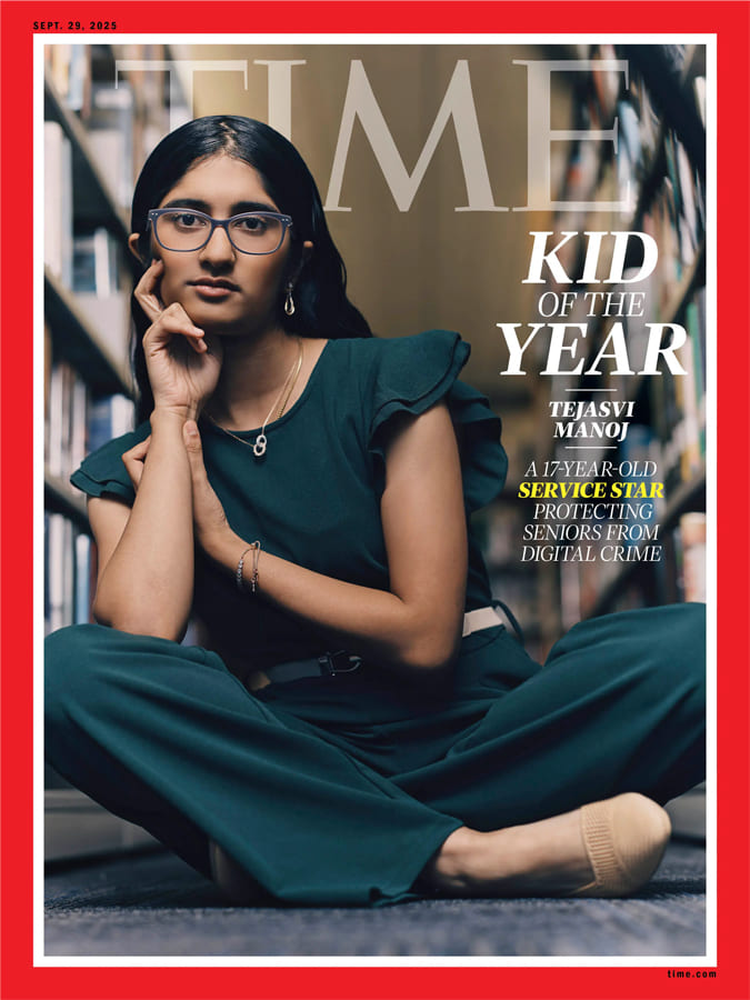 A girl from the US has been named Kid of the Year