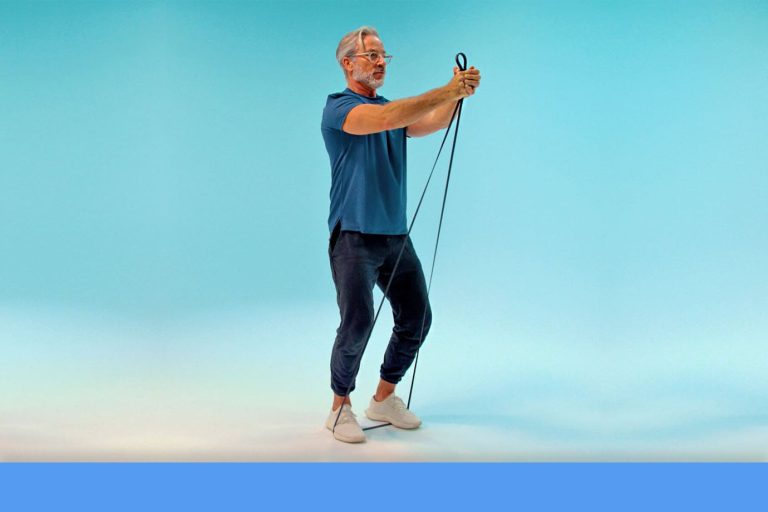 Упражнения с резинкой-петлёй