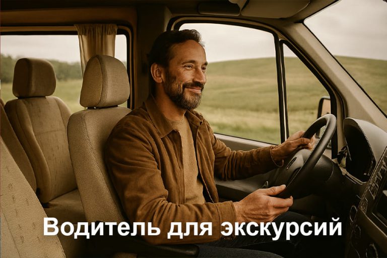 Водитель для экскурсий
