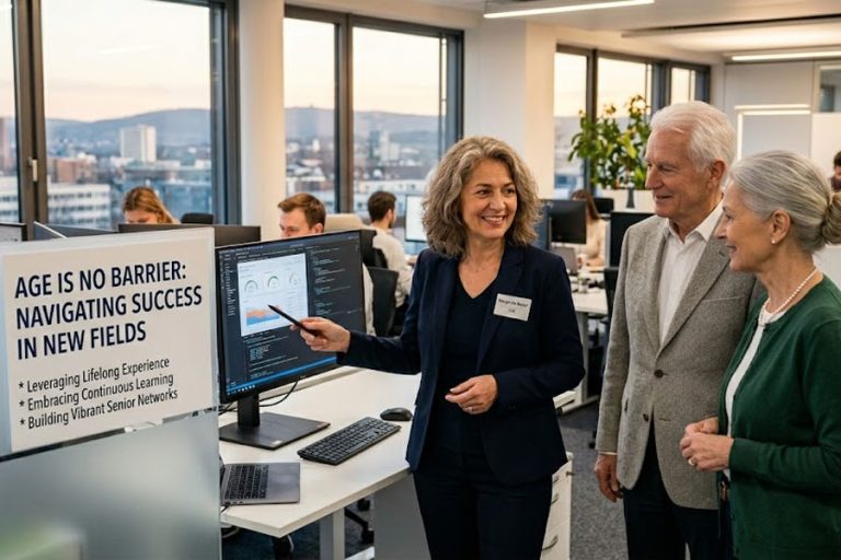 Карьерный рост и смена профессии после 50 лет: опыт как ваше главное преимущество