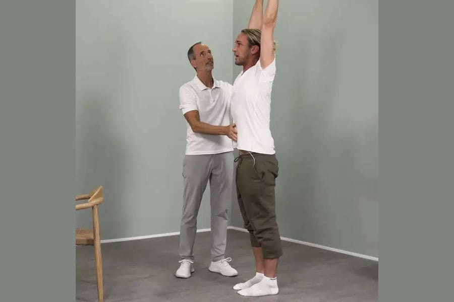 Shoulder Exercise - Straight Extension-3