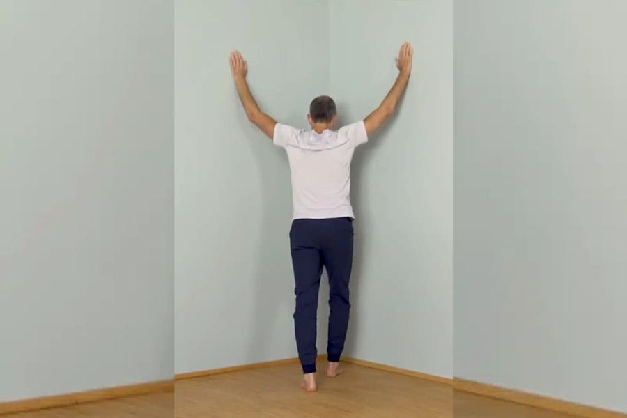 Shoulder exercise - chest stretch-1