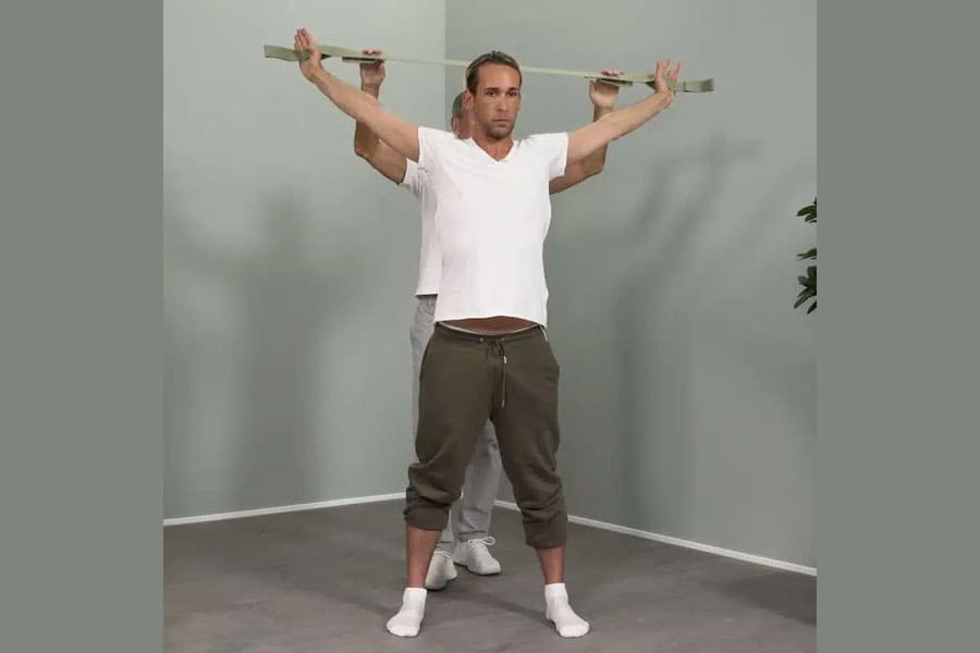 Shoulder exercise - circular movements-2