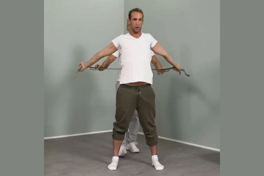 Shoulder exercise - circular movements-3