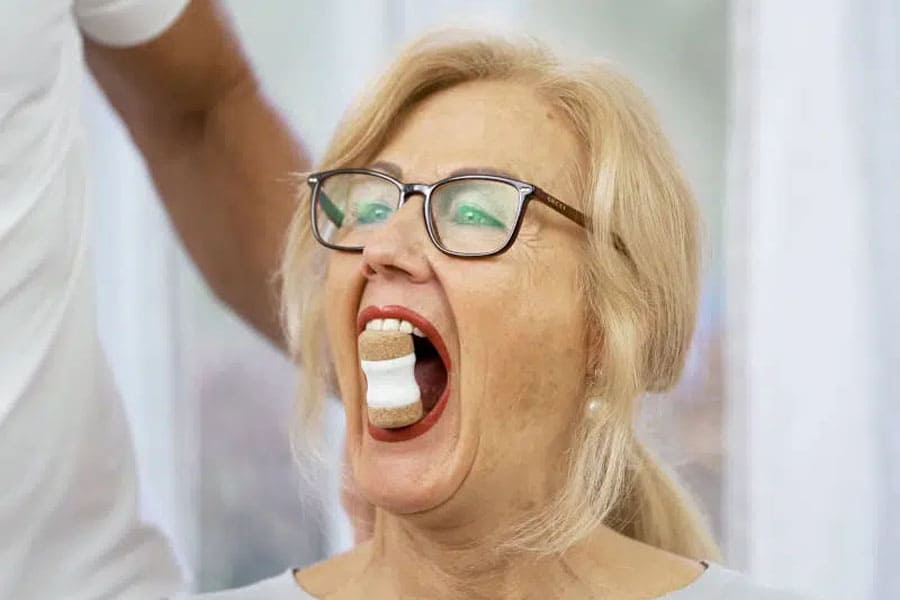 Stretching with a Jaw Retainer-2