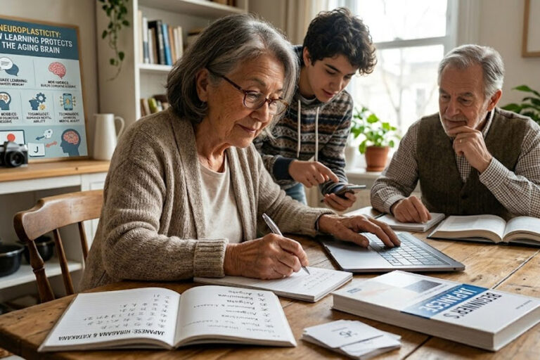 Neuroplasticity and the Adaptive Mind: Protecting the Brain from Aging through Lifelong Learning