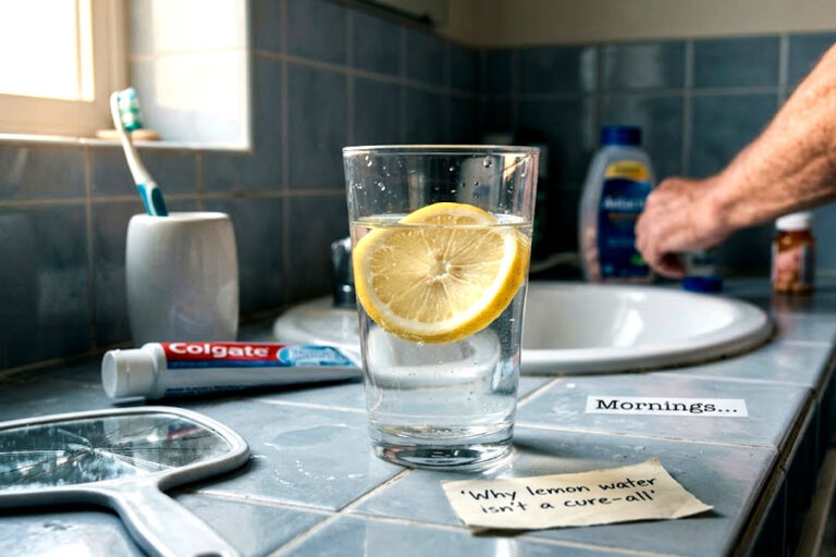 Is Your Morning Lemon Water Actually Destroying Your Stomach? The Truth Behind the "Detox" Myth