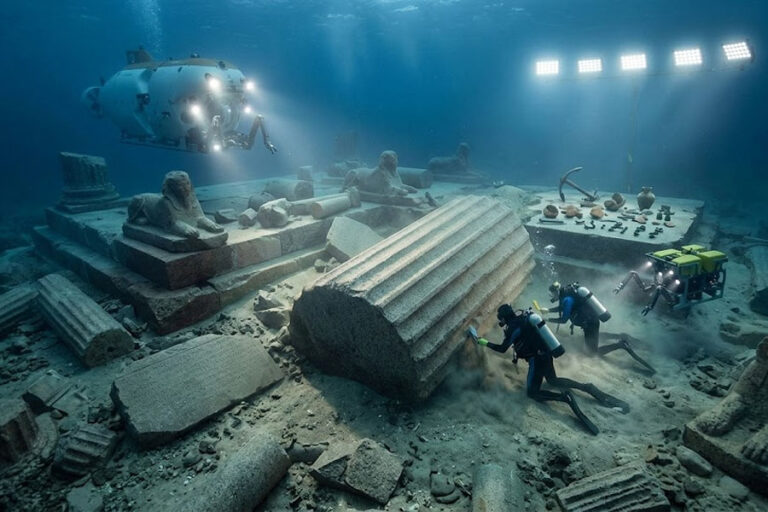 Echoes from the Abyss: How the Stones of the "Seven Wonders" Found Beneath the Sea are Rewriting Ancient History