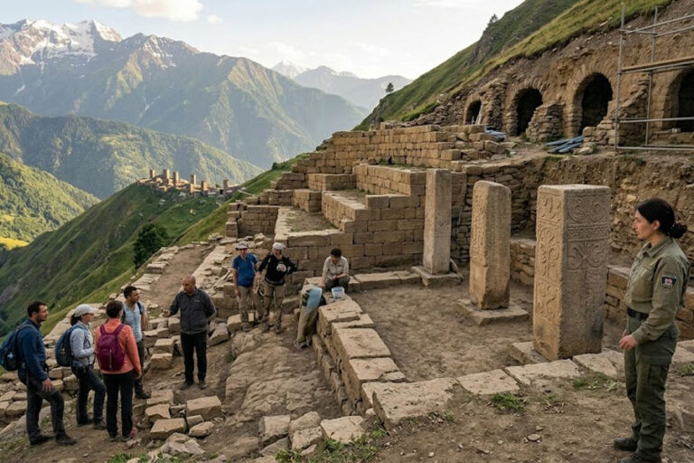 The Lost World of the Caucasus: Archaeologists Discover Traces of an Unknown Civilization in the Georgian Highlands