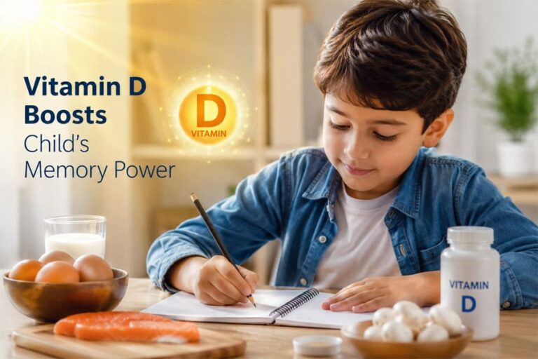 Vitamin D Boosts Child's Memory Power